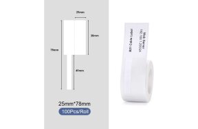 NIIMBOT LABELS 25x38+40mm 100 labels CABLE/JEWELLERY